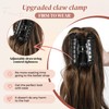 LONAI Claw Clip Ponytail Extension for Women 24 Inch Curly