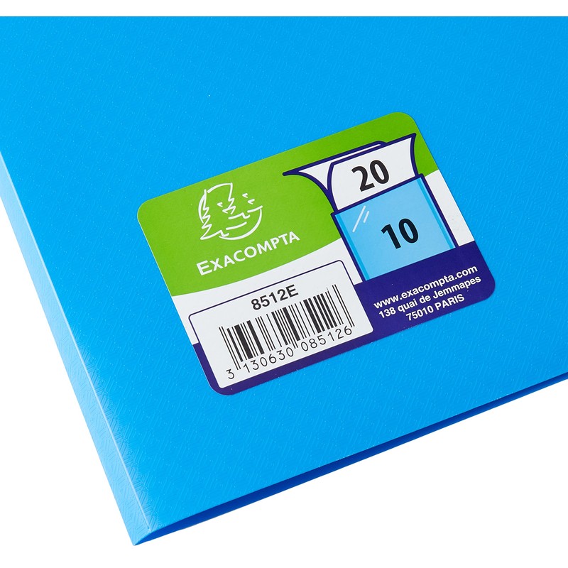 Exacompta - Ref 8512E - Soft PP Display Book -