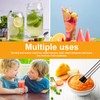 2pcs Cocktail Muddler, Stainless Steel Bar Muddler for Cocktails Drink
