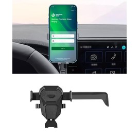 KEPHTH Car Phone Holder for 2024 VW/Volkswagen Atlas/Altas Cross Sport Accessories Dash Mount Cell Phone Holder for 2024 Atlas Metal Ball Adapter Phone Stand Arm Fit for Most Smartphones