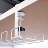 Callstel Desktop Socket Holder: Set of 4 Cable Basket, Socket