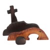 Wooden Tomb Cross Decor Empty Tomb Easter Decor for Home