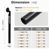 JEELAD Bicycle Seatpost Saddle Post Aluminum Seat Pillar 25.4/27.2/28.6/30.4/30.9/31.6 X