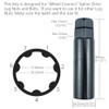 WHEEL CONNECT Lug Nuts Key for Spline Drive Lug Nuts