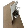 Letter Size Clipboard Standard Clip 9'' x 12.5'' Hardboard (Pack