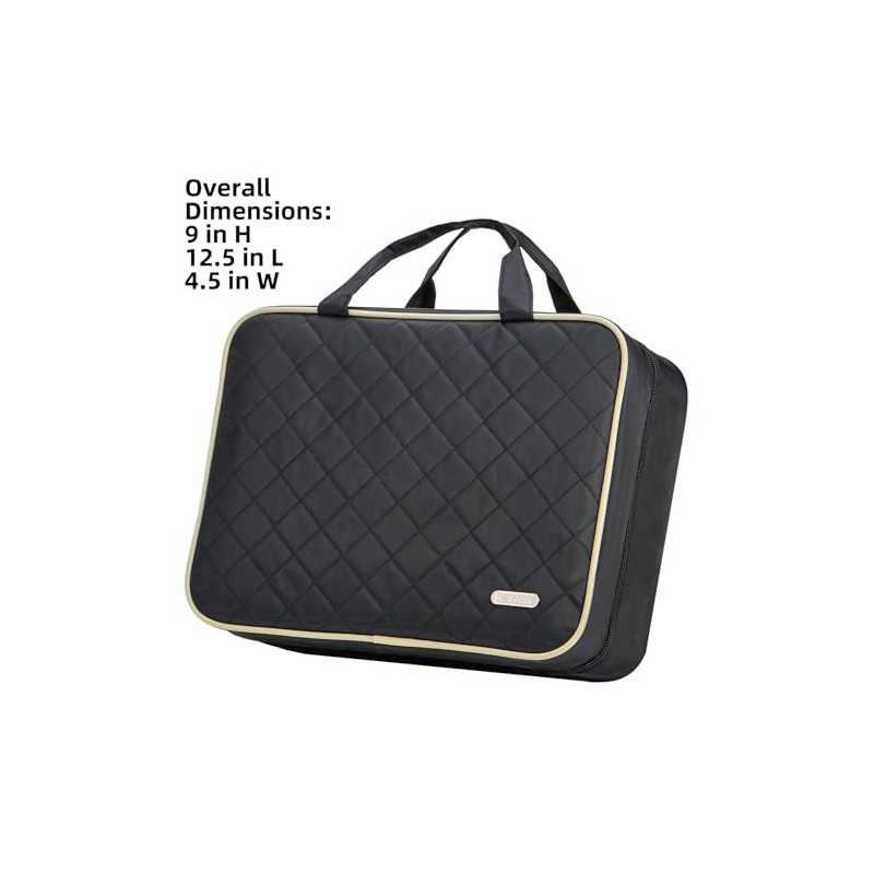 FINDCOZY Toiletry Bag Travel Bag with Hanging Hook, Cosmetic Bag,