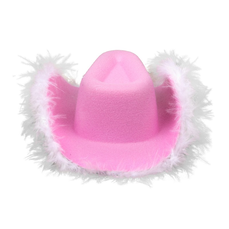 Doggy Parton Pink Cowgirl Hat with Tiara Accent for Pets