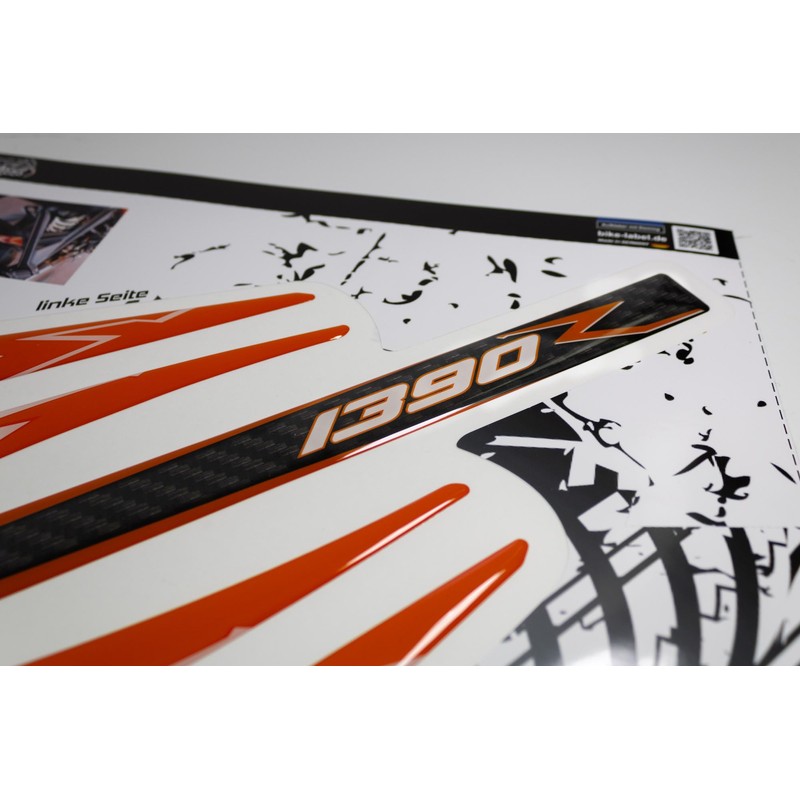 Tankpad Graphics Kit Compatible with KTM 1390 Super Duke R