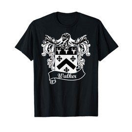 Walker Coat of Arms surname last name family crest T-Shirt