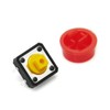 Gikfun 12x12x7.3 mm Tact Tactile Push Button Momentary SMD PCB