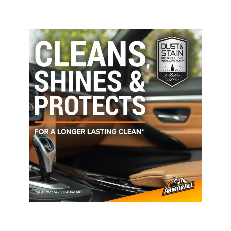 Armor All Ultra Shield Car Interior Protectant Wipes + Ceramic
