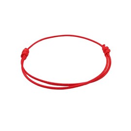 Pingyongchang Adjustable Cord Bracelet- Colorful Waterproof Nylon String Bracelets Boho Surfer Anklet for Men Women Beach Bracelet pulseras para hombres Surfer Bangle Bracelets-Red