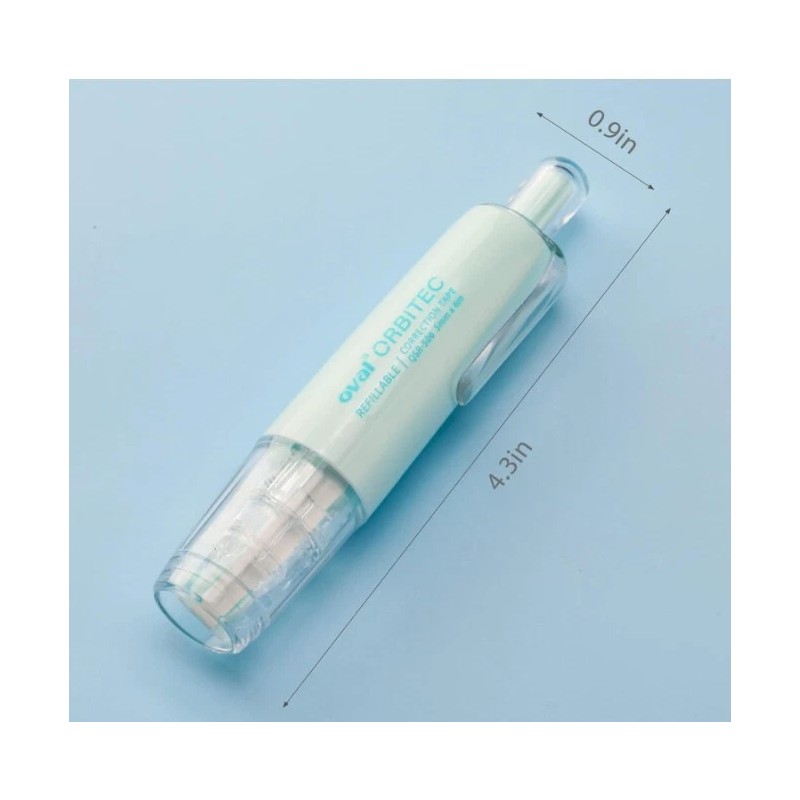 CRIOUFOX Refillable White Out, Retractable White Out Tape, 4 Pcs