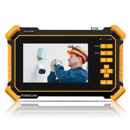 CCTV Tester Monitor HD-2900 4.3" TFT LCD Screen 4K 8MP CVI TVI AHD CVBS Analog Video HD Coaxial Camera Tester Built-in 4000mAh Battery DC12V Output Power
