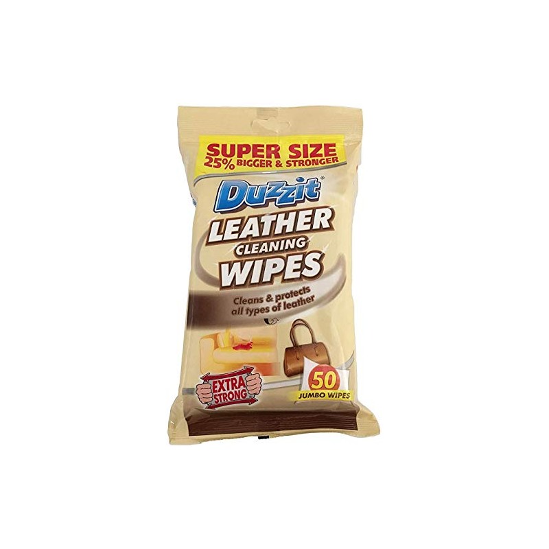 Duzzit 2 x Leather Cleaning Wipes