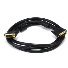 Generic Dual Link DVI-I Cable 28AWG Black 6 ft.