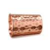 Zap Impex Ayurveda Banefits Pure Copper Hammered Water Glasses Set