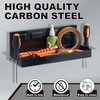 Tandefio 2 Pcs 12" Magnetic Tool Box Tray with Screwdriver