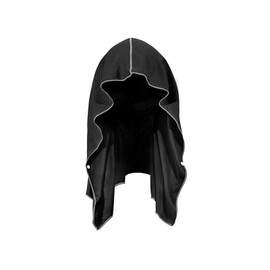 HUHUKEEP Cooling Towel, Cooling Towel, Cooling Towel, Poncho, Heatstroke Prevention, Quick Drying, Lightweight, Absorbent, Cooling Towel (Black)