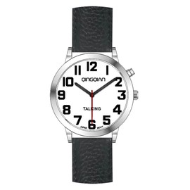 Big Talking watch for blind with Jumbo numbers for visually impaired with Male voice (male)