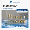 CNC KITCHEN Original Thread Insert for 3D Printing, M8 x