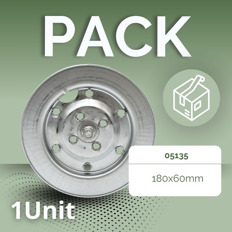 DOJA Barcelona Metal Belt Pulley Disc with Pins for Blinds