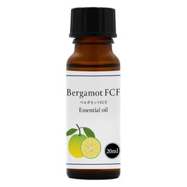Natural 100% Bergamot FCF Pten Free Essential Oil, 0.7 fl oz (20 ml) (Frocumarin Free) Aroma Oil