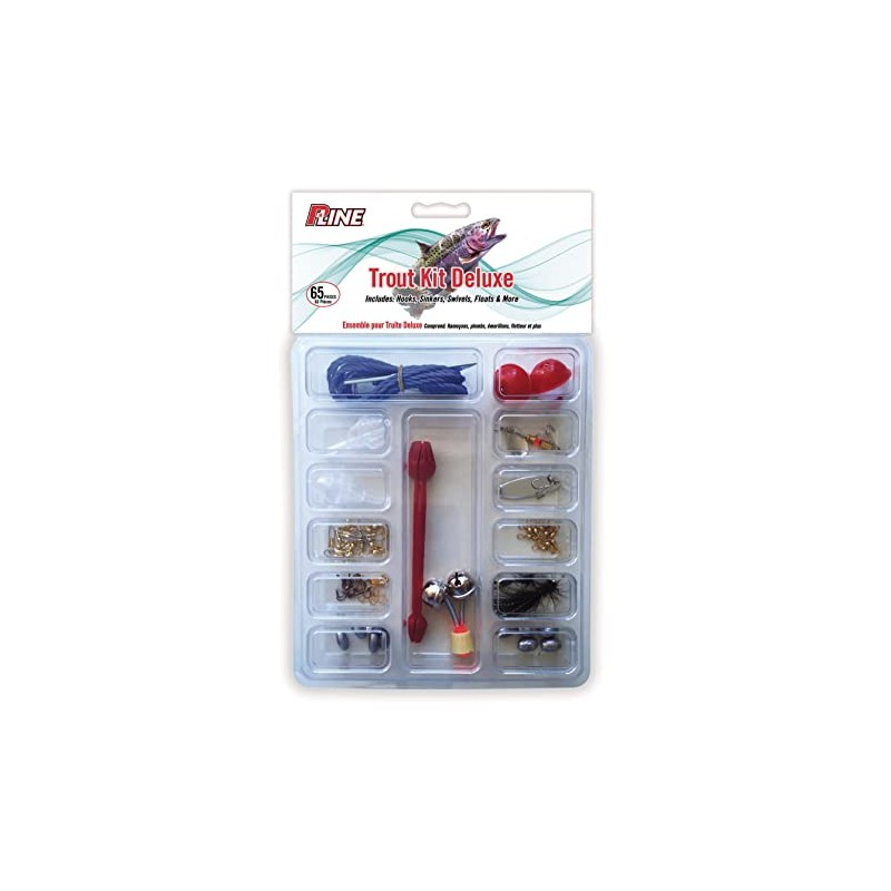 P-Line 65 Piece Deluxe Trout Kit