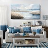 amatop Large Coastal Wall Art Abstract Landscape Beach Ocean Marsh