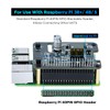 LAFVIN POE HAT for Raspberry Pi 5/4B/3B+, IEEE 802.3af/at Compliant,