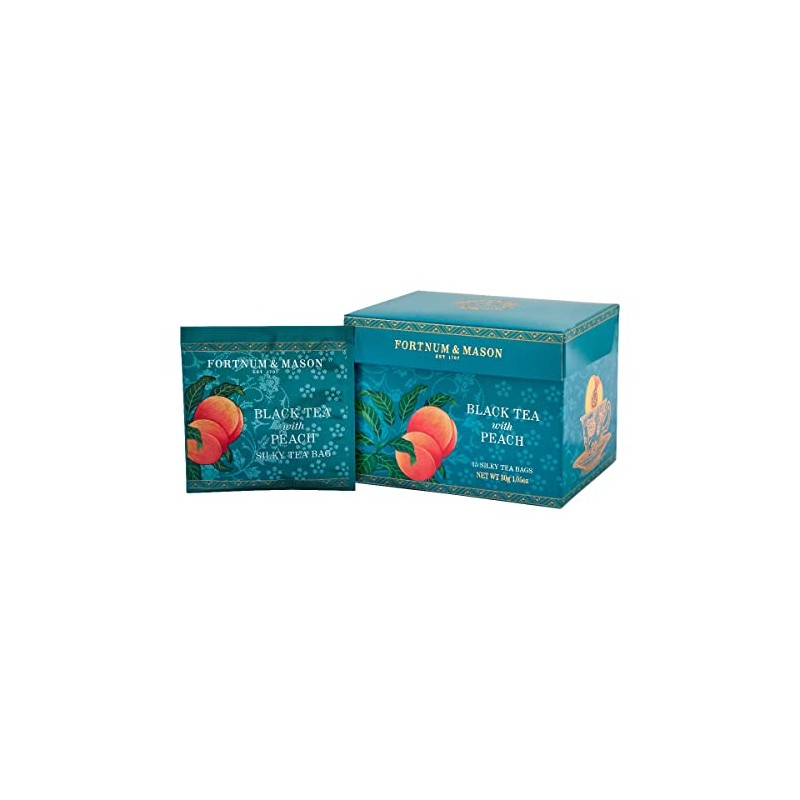 Fortnum and Mason Black Tea with Peach 15 Silky Tea