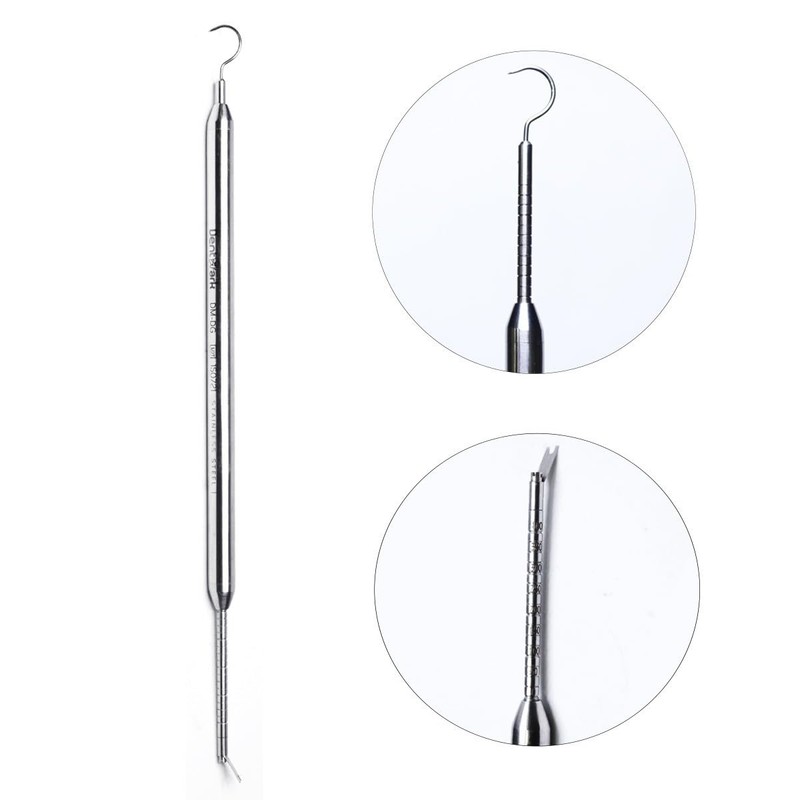 Sino Dental Orthodontic Brackets Dontrix Force Gauge Dynamometer,Black Engraved Marking,Measures