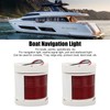 2pcs Navigation Light 4inch Port Starboard Side Waterproof Signal Lamp