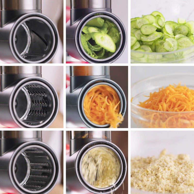 Slicer Shredder Attachments for KitchenAid Stand Mixer Cheese Grater Attachment