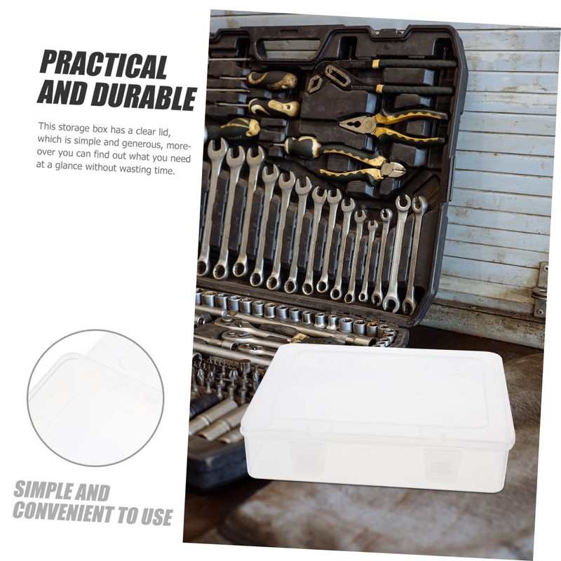 LABRIMP Small Containers for Organizing Storage Box Lids Bins for