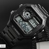 Men Digital Watch Stopwatch Countdown Alarm Luminous Watch