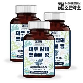 Joeun Herb Ecklonia Extract Ecklonia Extract Ecklonia Tablet 600mg x 3 / 조은약초 감태 추출 감태추출물 감태정 600mg x 3