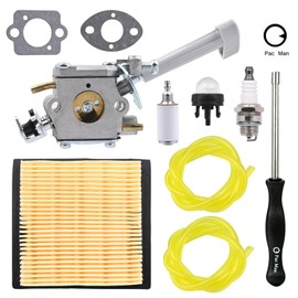 Bynor BP42 Carburetor for Ryobi RY08420A RY08420 42CC Backpack Blower 308054079 530069247 308054093 Carb with 900777005 Air Filter