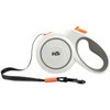 Fancy Pets Correa Retráctil para Perros Spiro Color Blanca Tamaño