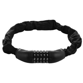 ASelected Bicycle Lock with 5-Digit 90 CM Combination Lock Bicycle Hardened Steel Chain Link Bicycle Accessories Bicycle Gifts E-Bike Scooter Scooter