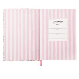 Widdle Gifts Cath Kidston A5 Ditsy Cream Daily Planner - Undated Diary / 128 Planner