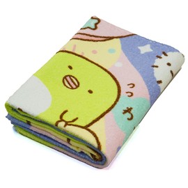 Sumikko Gurashi Towel Blanket, Nap Blanket, Kids, 33.5 x 45.3 inches (85 x 115 cm), Sumikko Gurashi, Wonder Friend (No.2238)