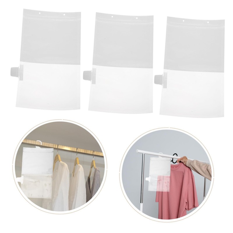 DOITOOL Reusable Moisture Absorbers for Dormitory 10pcs Hanging Closet Deodorizer