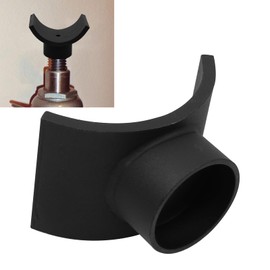 RYANSTAR RACING 4" Lifting Axle Saddle Axle Adapter Compatible with Hydraulic Jack Bottle Jack Floor Jack Made of Stell Black