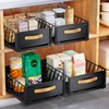 Pull out Cabinet Organizer Fixed with Adhesive Nano Film,Heavy Duty