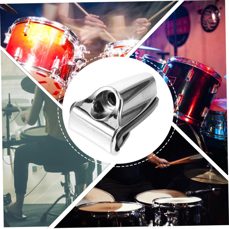 Kisangel Bass Drum Claw Hook with Pad Durable Snare Drum