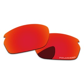 PapaViva Replacement Lenses for Oakley Carbon Shift OO9302 52mm Sunglass, Fire Red, Carbon Shift