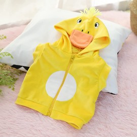 OYESY Reborn Baby Dolls Clothes Accessories Yellow Outfit for 19-23 Inch Reborn Newborn Baby Girl&Boy Clothing Set 【Super Cute Yellow Duck 5pcs Set 】