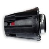 Air Filter Boxed 28 mm Straight Black