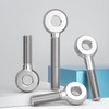 binifiMux 4pcs 304 Stainless Steel M10 x 35mm Machinery Shoulder